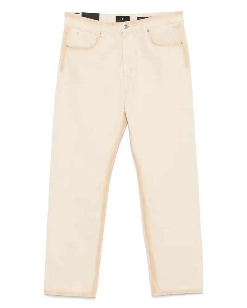 7 for all mankind Jeans aus Baumwolle - Nude Nude