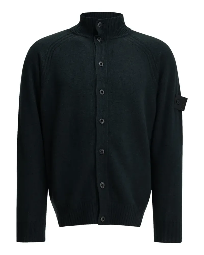 Stone Island 5100035 cashmere_S.I. Ghost Pullover - Blau Blau