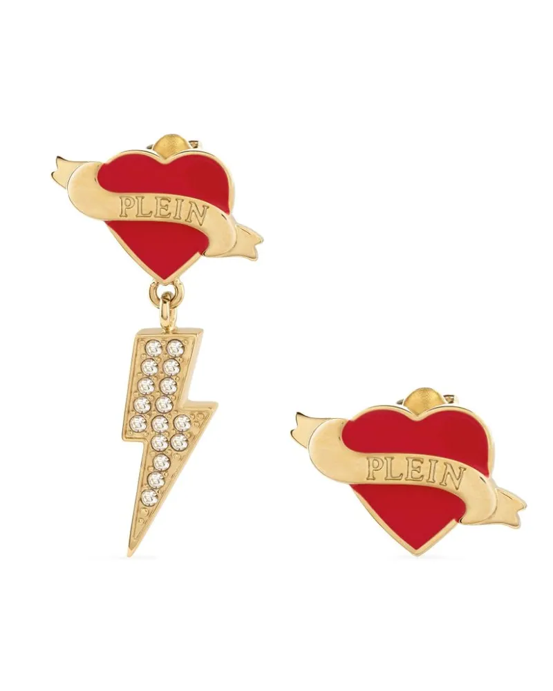 Philipp Plein Valentine Hängeohrringe - Gold Gold
