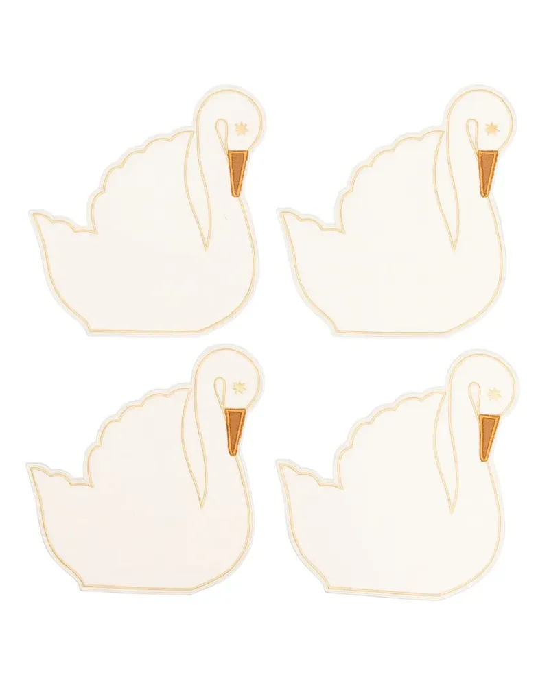 Maison Balzac Swan Servietten (4er-Set) - Nude Nude