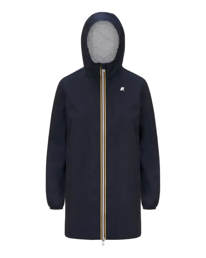K-Way Sophie hooded coat - Blau Blau