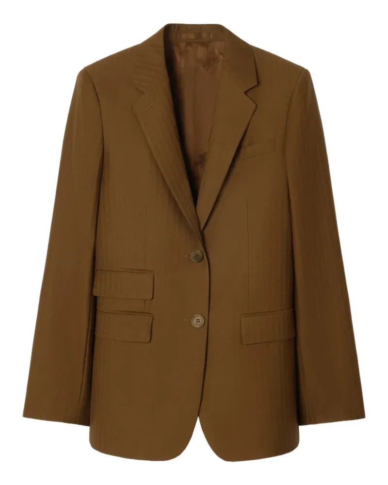 Burberry wool mohair tailored jacket - Braun Braun