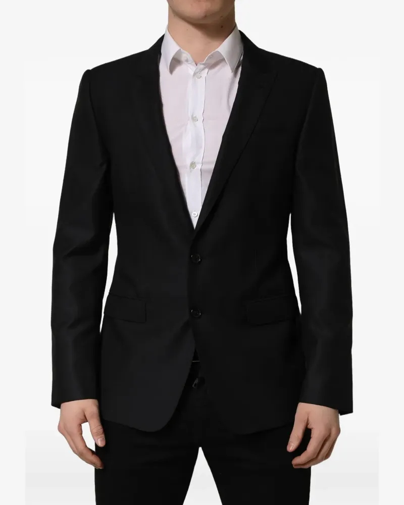 Dolce & Gabbana single-breasted blazer - Schwarz Schwarz