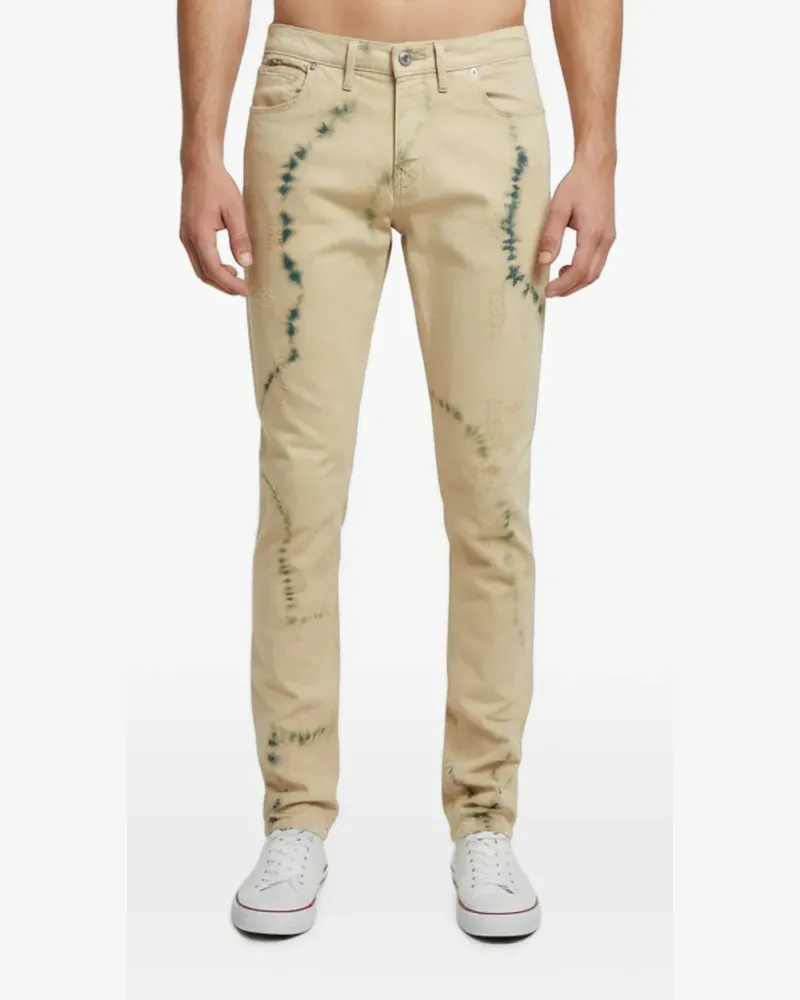 Zadig & Voltaire David Batik-Jeans - Nude Nude
