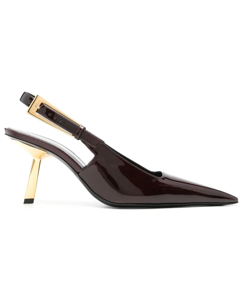 Saint Laurent Lee Pumps 80mm - Braun Braun