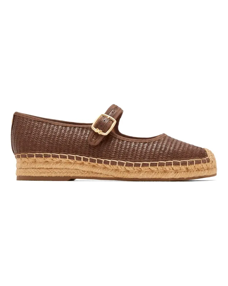 Sam Edelman Espadrilles mit Schnalle - Braun Braun