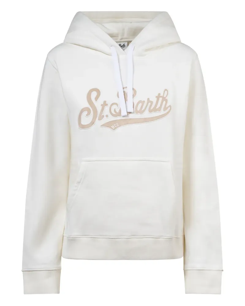 MC2 Saint Barth logo hoodie - Weiß Weiß
