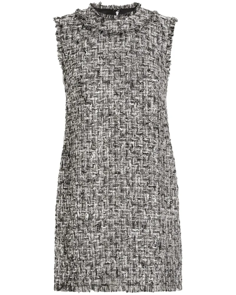 Dolce & Gabbana Minikleid aus Tweed - Grau Grau