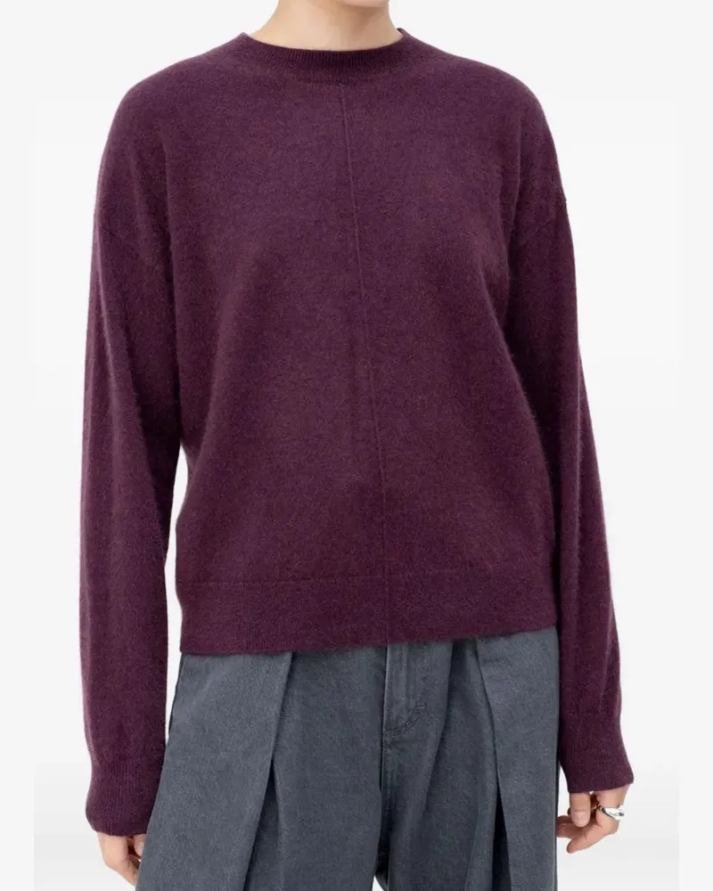 HUGO BOSS Pullover mit Rundhalsausschnitt - Violett Violett