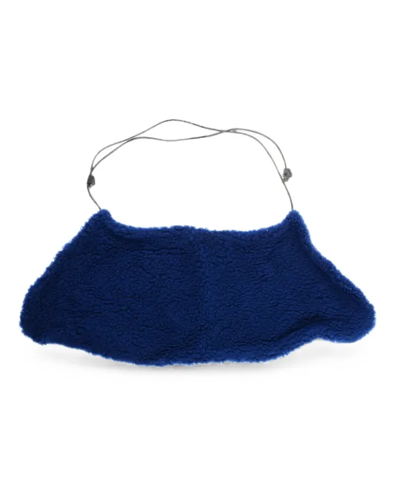 Dsquared2 Schal mit Fleece-Struktur - Blau Blau