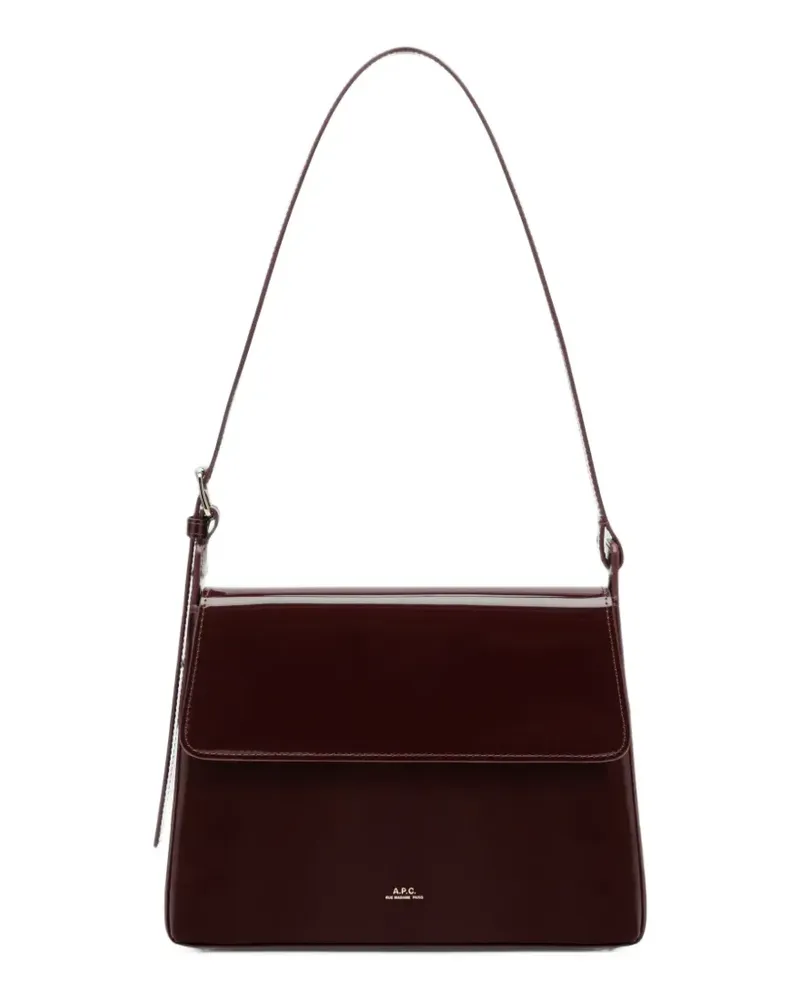 A.P.C. Virgine flap bag - Braun Braun