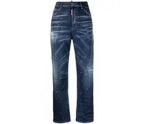 Jeans mit geradem Bein - Blau