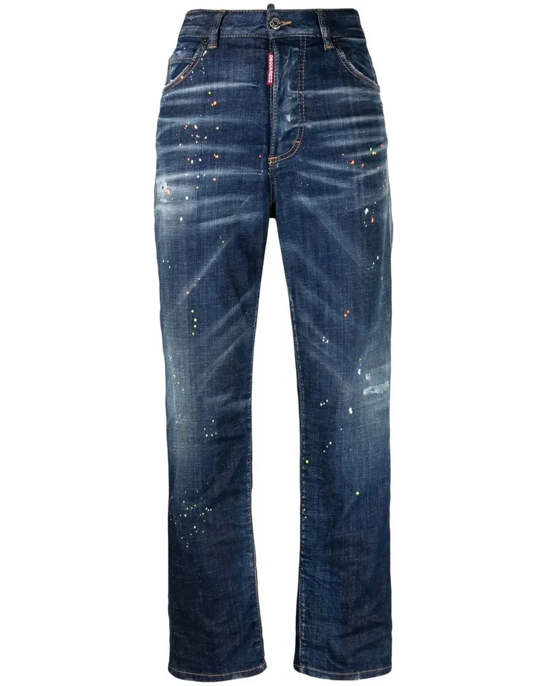 Dsquared2 Jeans mit geradem Bein - Blau Blau