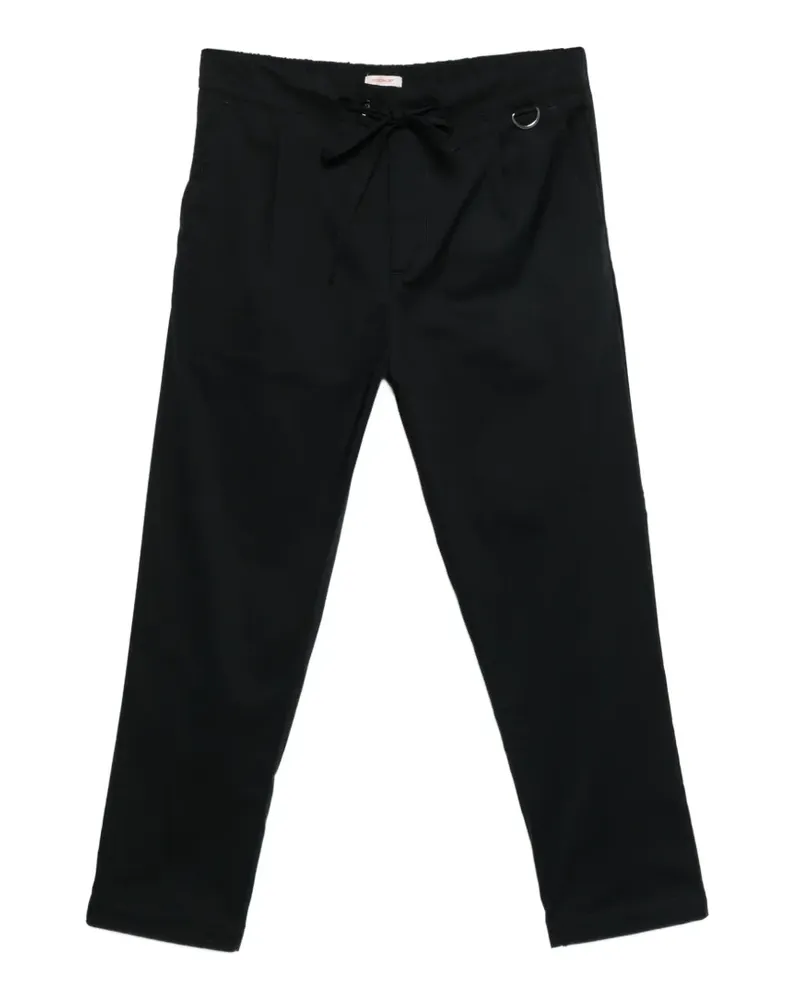 OFFICINA 36 drawstring pocket trousers - Schwarz Schwarz