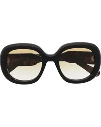 Chloé Sonnenbrille mit Oversized-Gestell Braun