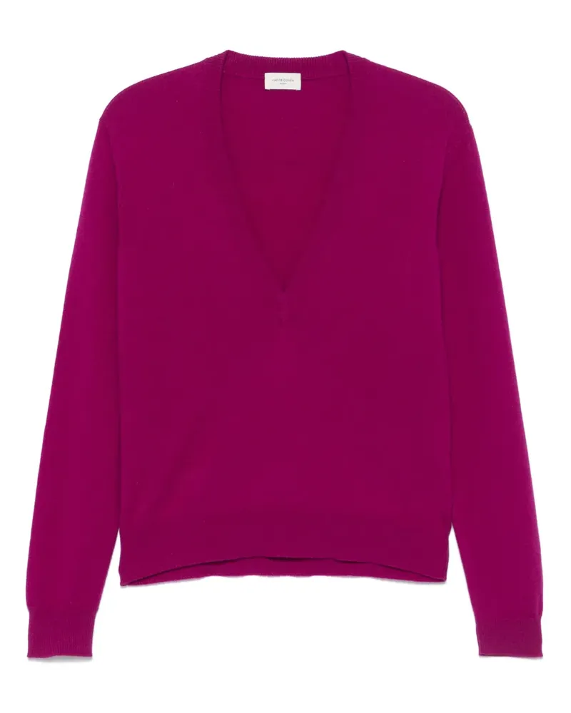 Jacob Cohën Pullover aus Kaschmir - Violett Violett