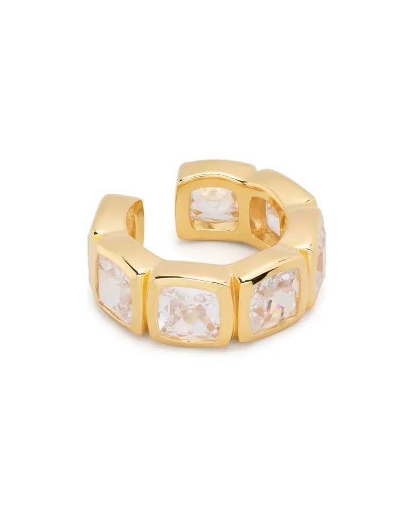 Tom Wood 9kt Ear Cuff aus Gelbgold mit Zirkonia Gold