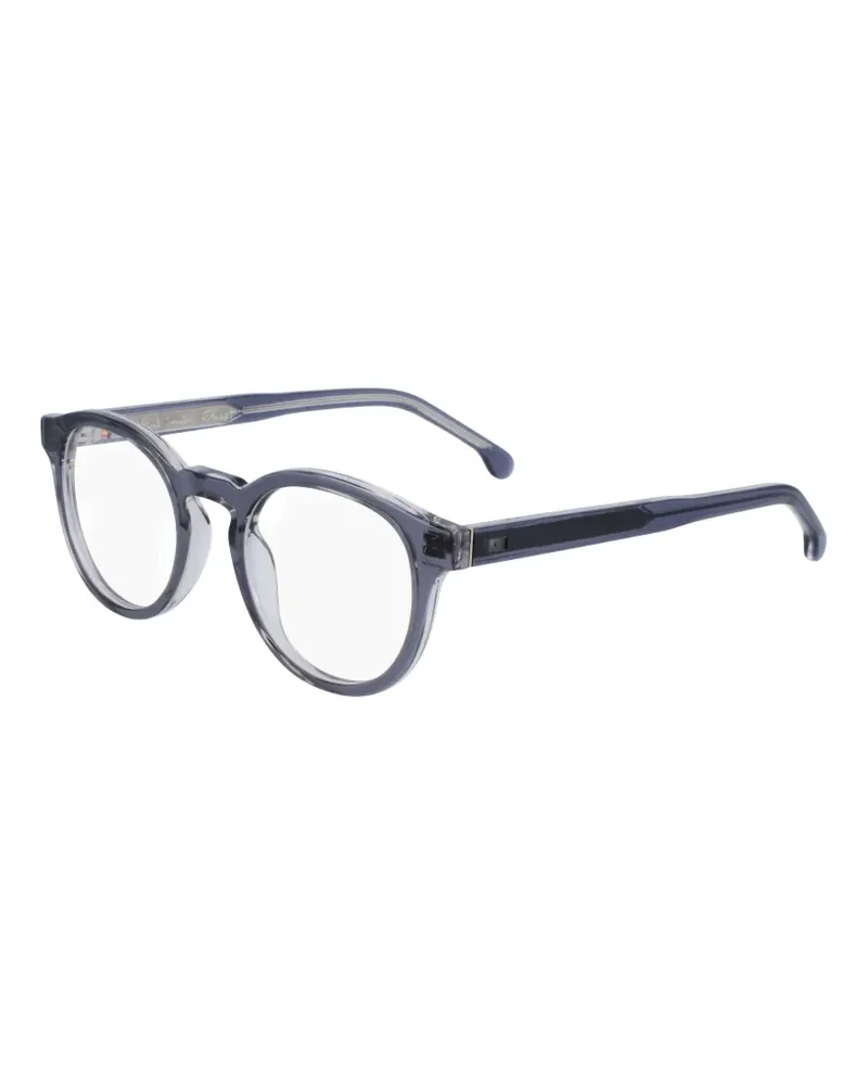Paul Smith Ernest Brille mit rundem Gestell - Grau Grau