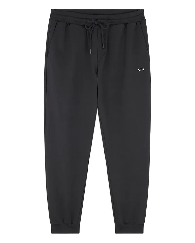 Paul & Shark Sporthose aus Stretch-Fleece - Schwarz Schwarz