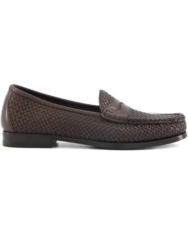 Tom Ford Gewebte Loafer - Braun Braun
