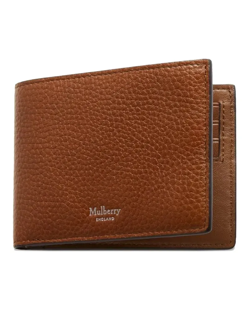 Mulberry Classic Grain 8-Card Portemonnaie - Braun Braun
