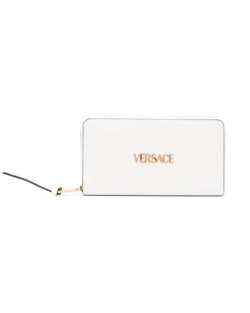 Versace Langes Tag Portemonnaie - Weiß Weiß