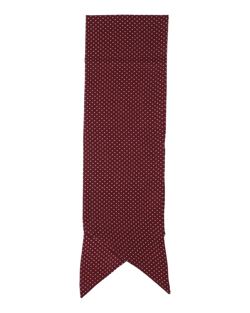 Destin polka-dot scarf - Rot Rot