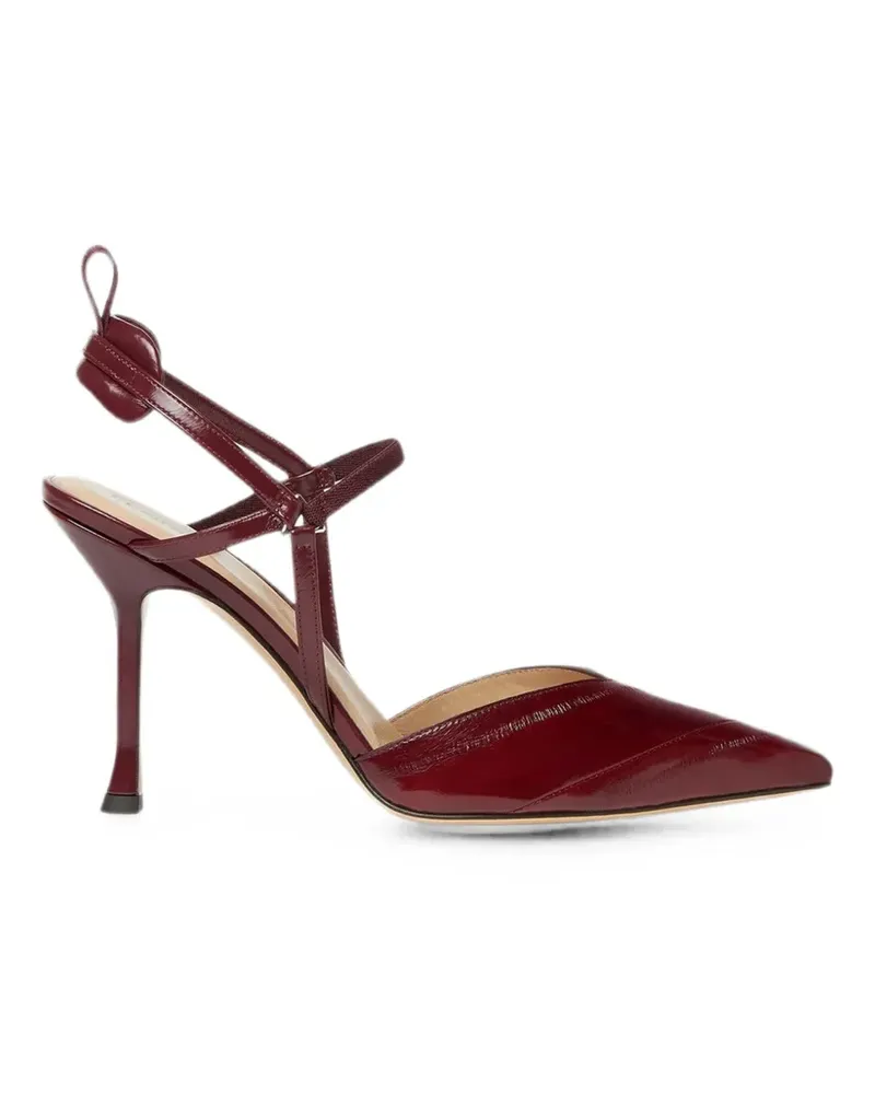 Fendi Very Colibrì Pumps mit spitzer Kappe - Rot Rot