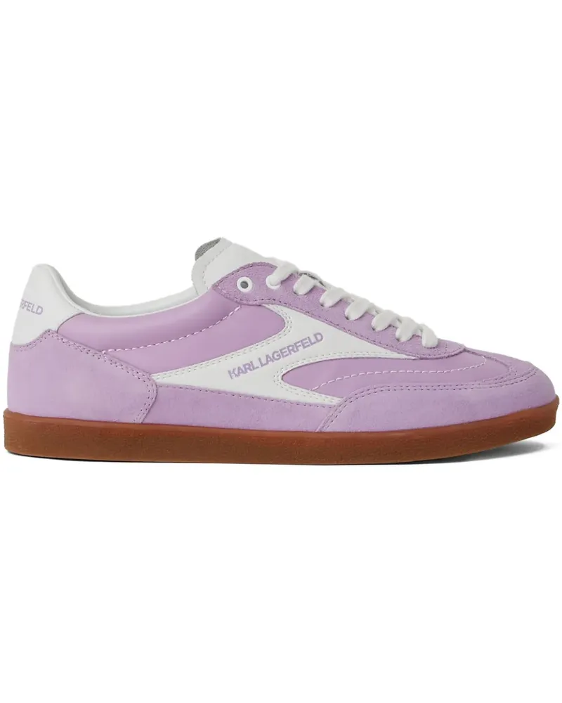 Karl Lagerfeld Sneakers mit Wildledereinsätzen - Violett Violett