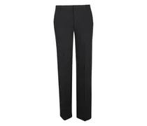 Hose mit Bügelfalten - Schwarz
