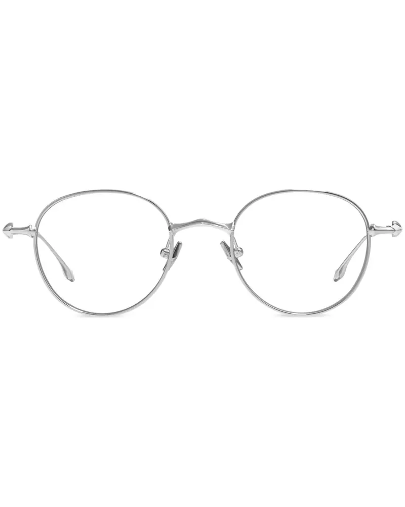 Gentle Monster Ep 02 Brille mit rundem Gestell - Silber Silber