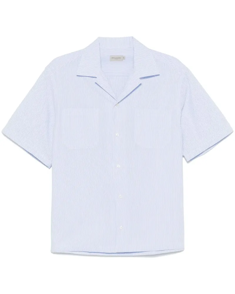 Paul & Shark Gestreiftes Hemd - Blau Blau