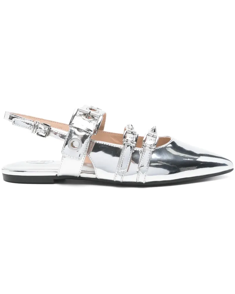 ash Blondie Sandalen mit Schnalle - Silber Silber