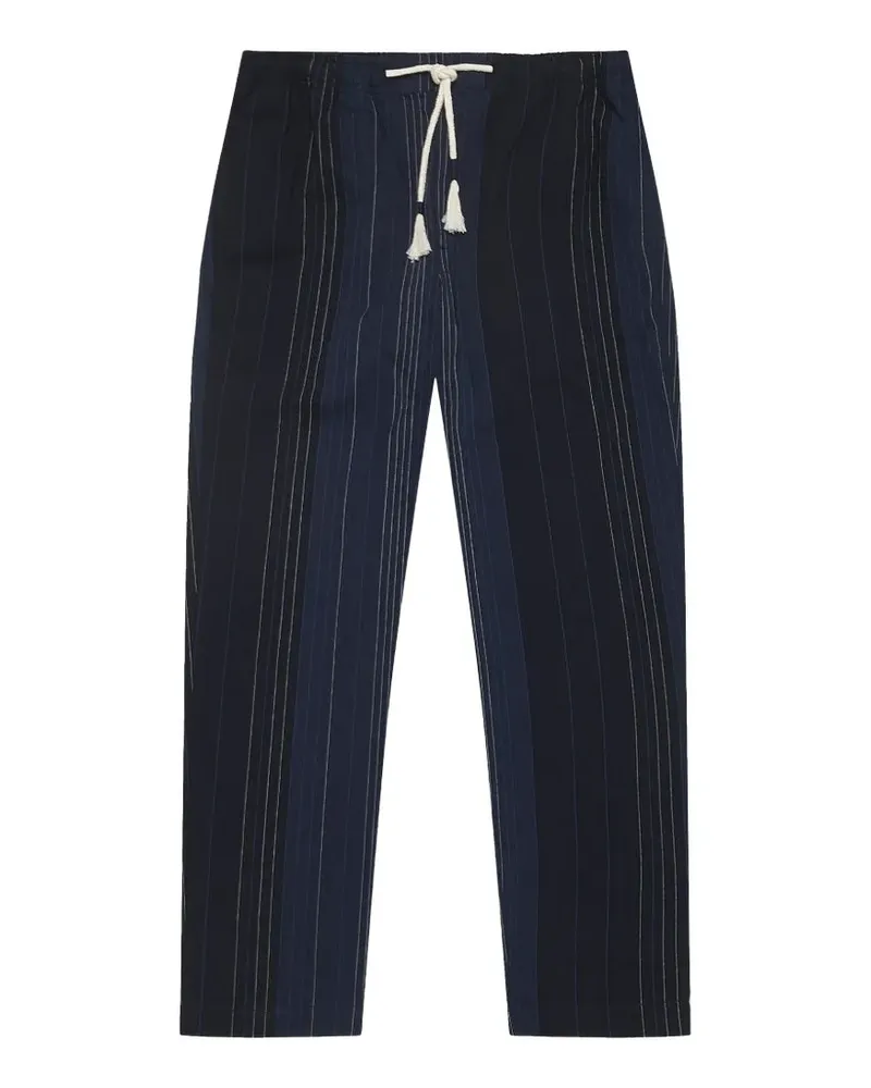Orlebar Brown Sonoran Velo stripe-pattern trousers - Blau Blau