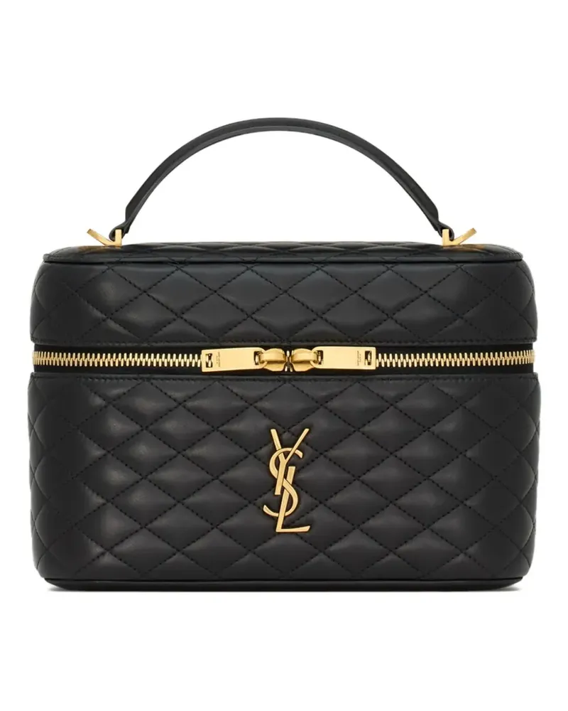 Saint Laurent quilted shoulder bag - Schwarz Schwarz