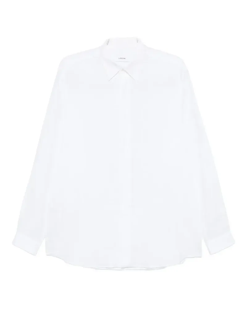 LARDINI Paflynn button-fastening shirt - Weiß Weiß