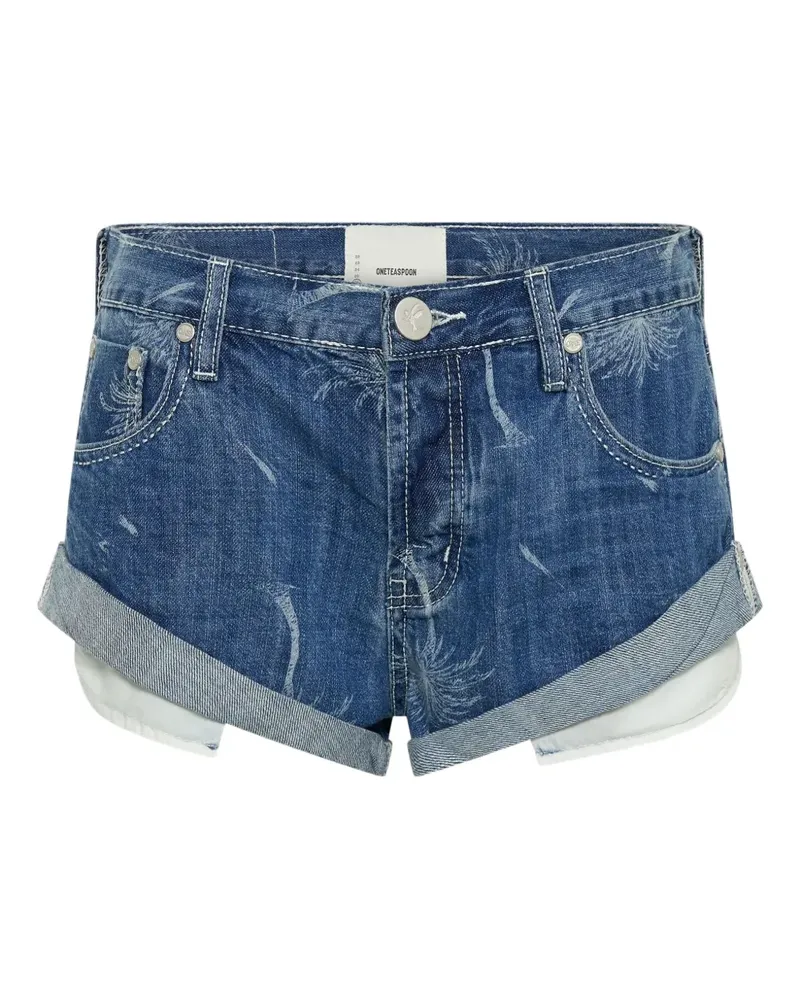 One Teaspoon Bandit shorts - Blau Blau