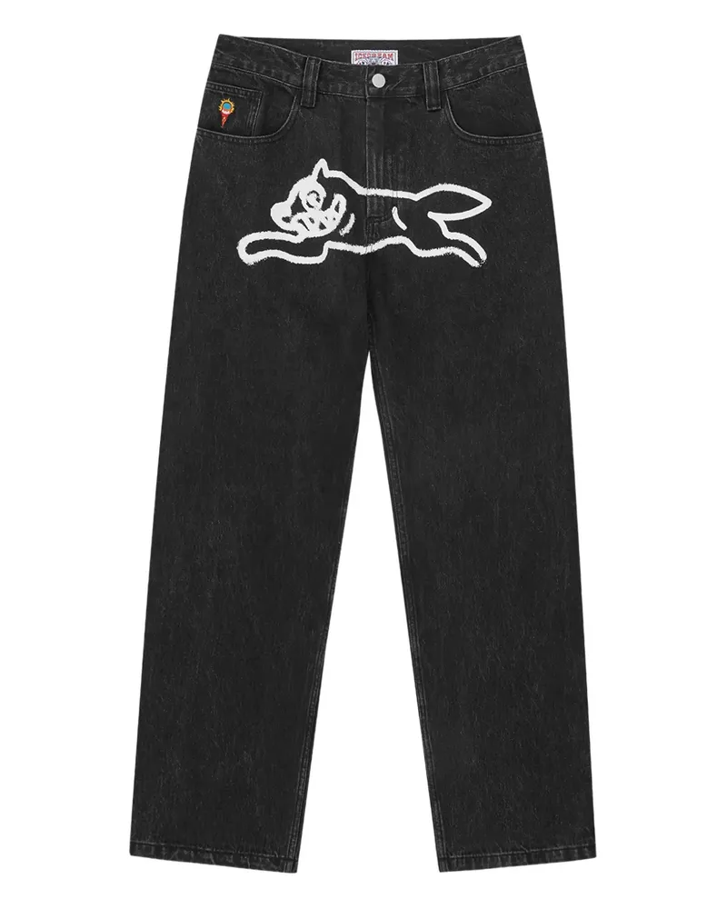 ICECREAM Running Dog Jeans - Schwarz Schwarz