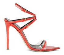 Sandalen mit Riemen - Rot