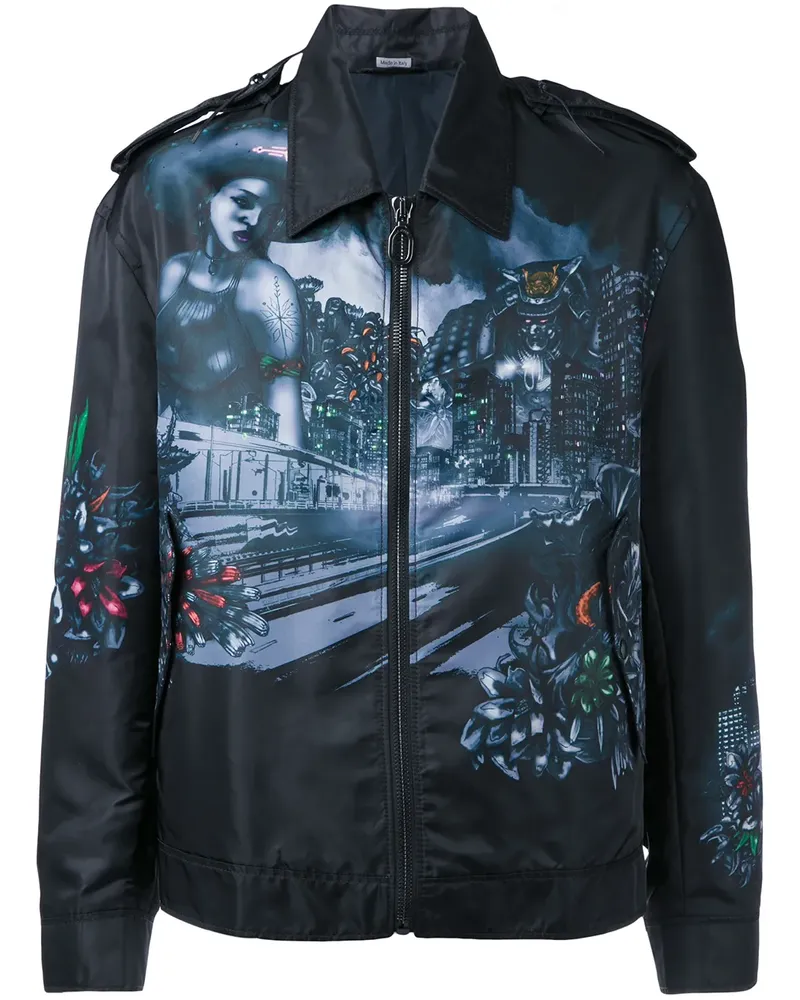 Lanvin Lonely Town' Jacke - Schwarz Schwarz