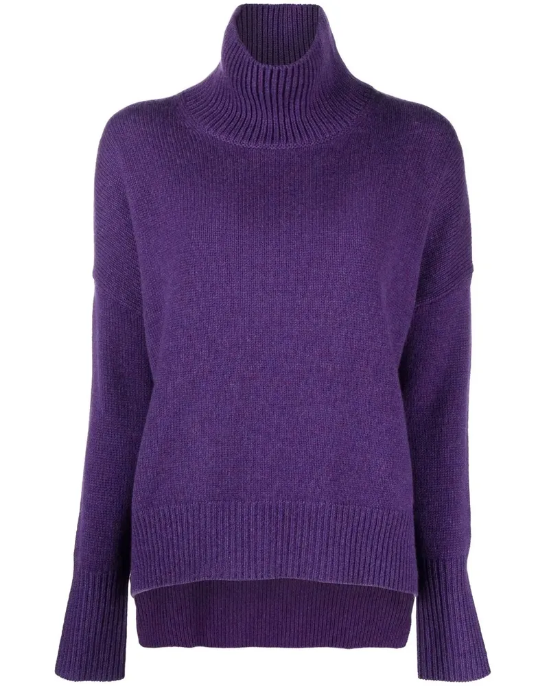 Lisa Yang Kaschmirpullover mit Rollkragen - Violett Violett