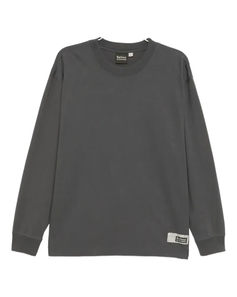 Kaptain Sunshine logo-patch T-shirt - Grau Grau