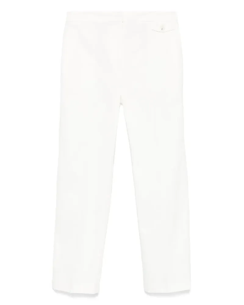 Liu Jo Klassische Cropped-Hose - Weiß Weiß