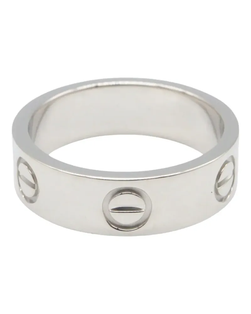 Cartier 2010S Love screw-detail ring - Silber Silber