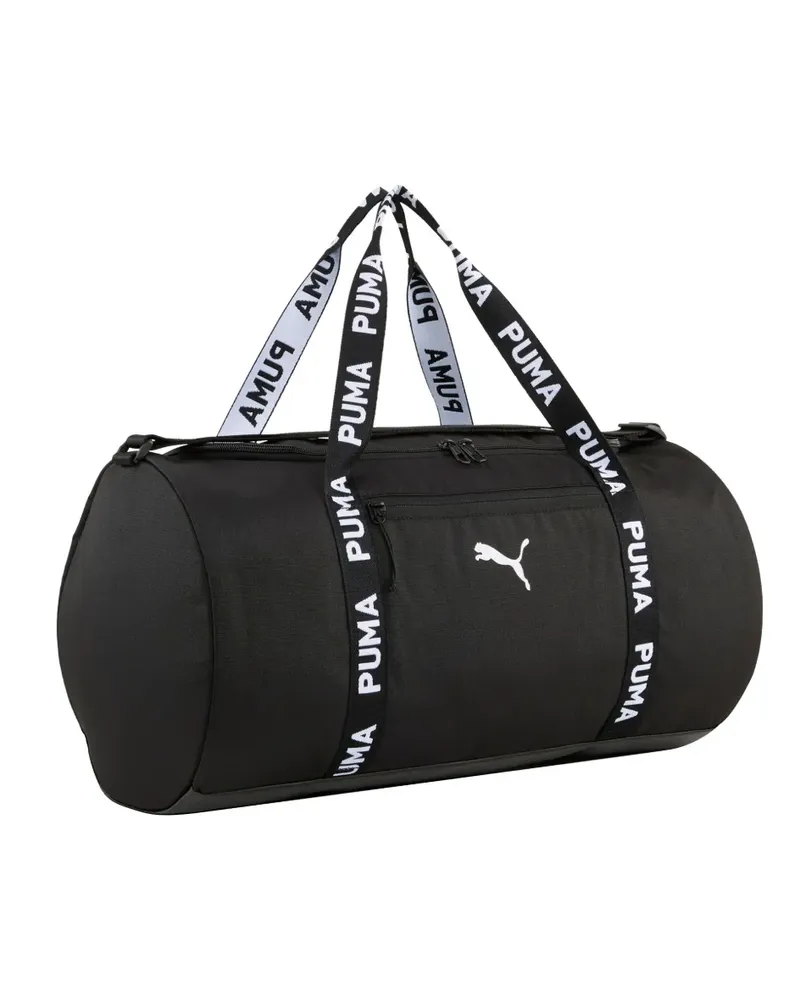 Puma 28,5L Reisetasche mit Logo-Riemen - Schwarz Schwarz