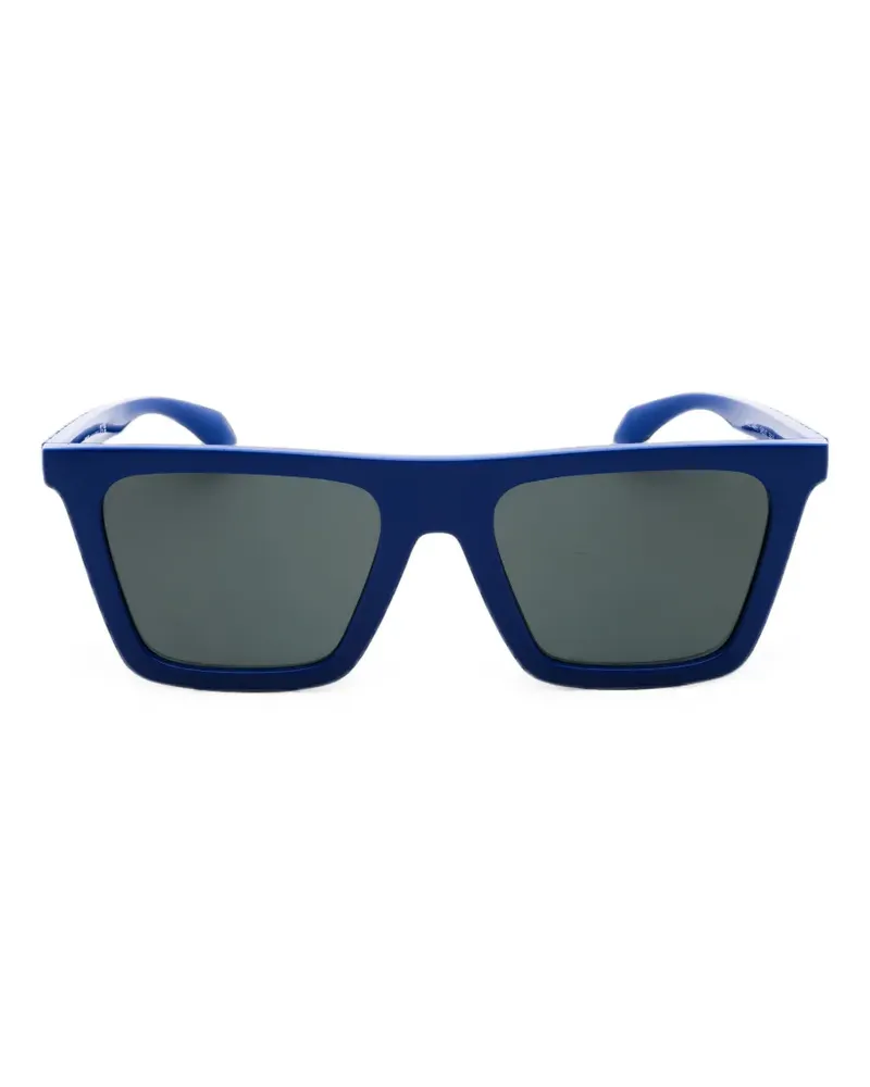 Versace rectangle-frame sunglasses - Blau Blau