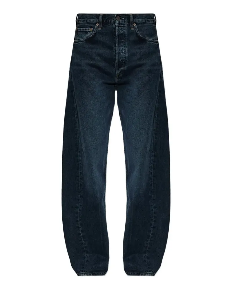 AGOLDE Luna Pieced barrel-leg jeans - Blau Blau