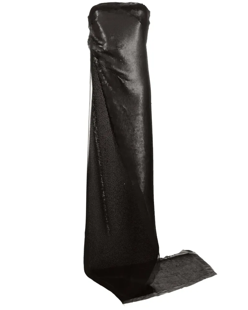 Rick Owens Oberteil mit Pailletten - Schwarz Schwarz