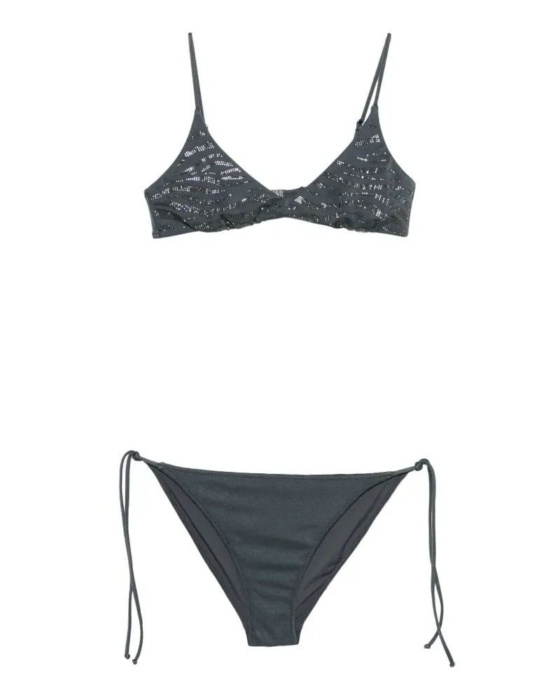 MC2 Saint Barth sequin-embellished bikini - Grau Grau