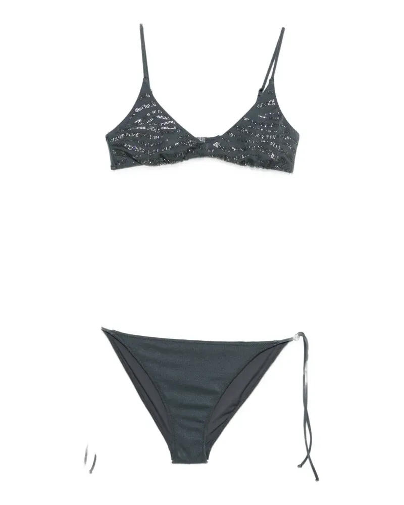 MC2 Saint Barth sequin-embellished bikini - Grau Grau